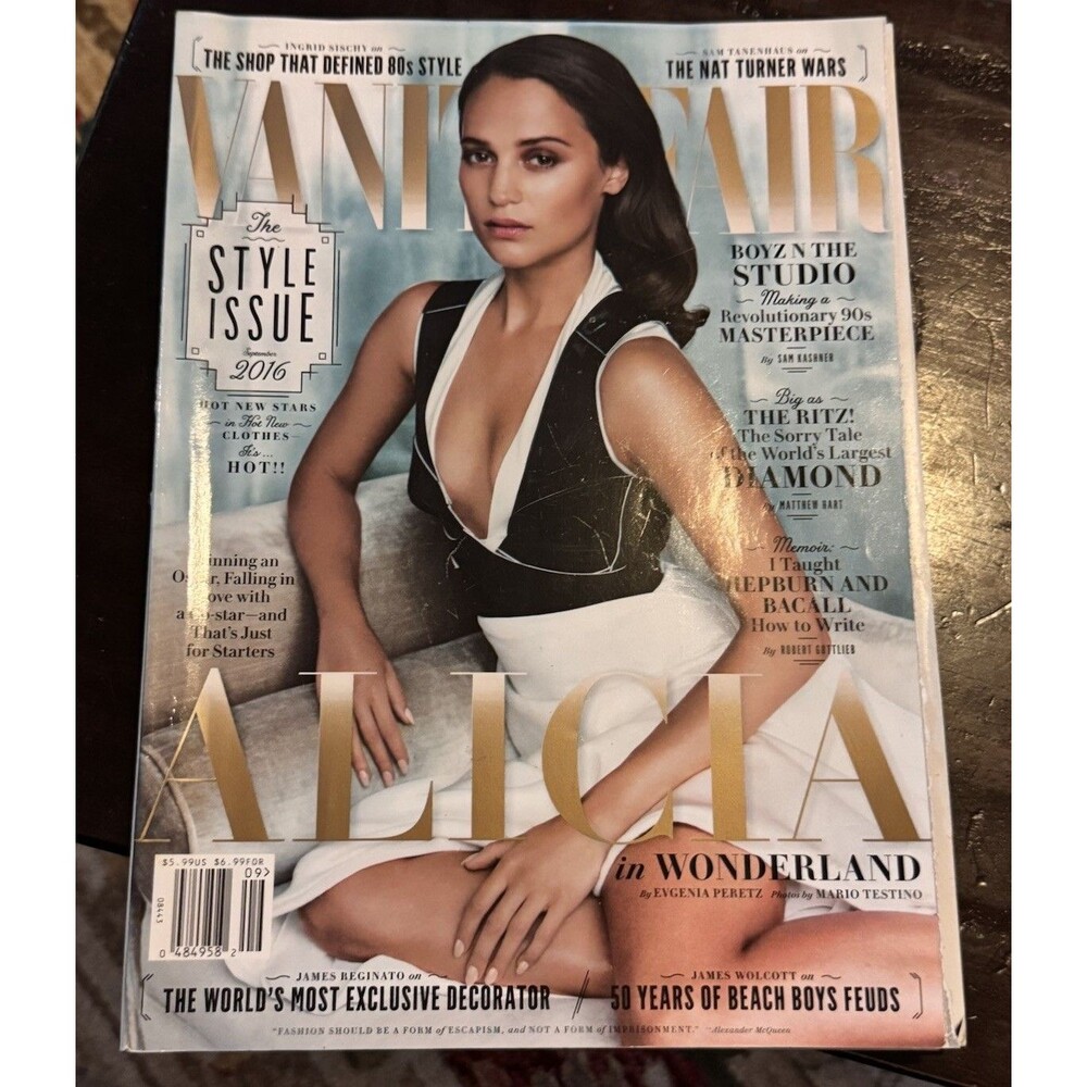 2016 September VANITY FAIR Style Issue Alicia Nat Turner Wars 80s Style